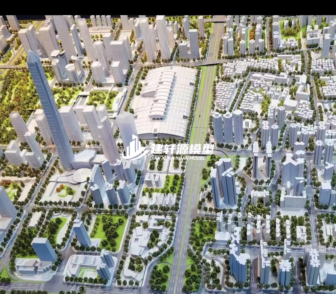 绿春城市规划模型